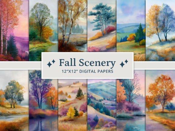Capturing Autumn's Charm: A Guide to Fall Scenery Digital Papers