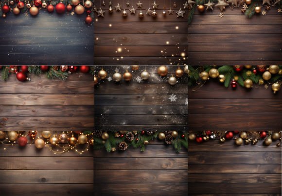 Christmas Background Mockup Bundle: Elevate Your Holiday Designs
