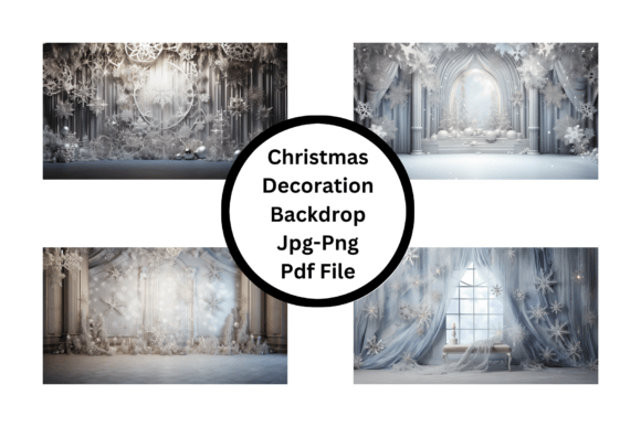 Christmas Decoration Backdrop: Designing a Festive Atmosphere