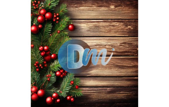 Christmas Wooden Digital Paper 40: A Designer’s Rustic Resource