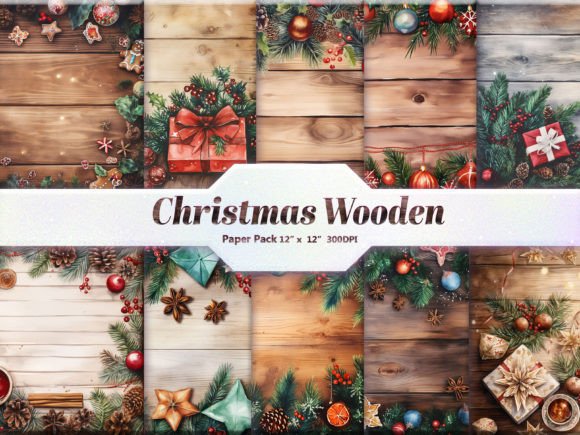 Christmas Wooden Digital Paper Pack: A Designer's Guide