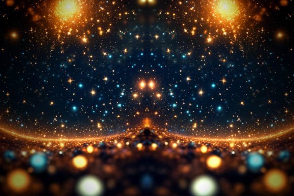 Elevate Your Holiday Designs with a Christmas Golden New Year Background