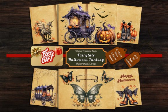 Enchanting Halloween Design: The Fairy Tale Font