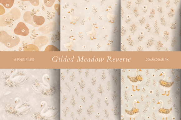 Gilded Meadow Reverie: A Font of Countryside Charm