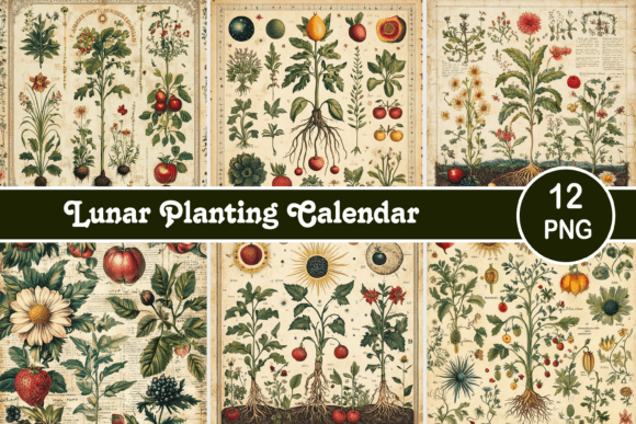 Lunar Planting Calendar: A Creative Guide for Designers