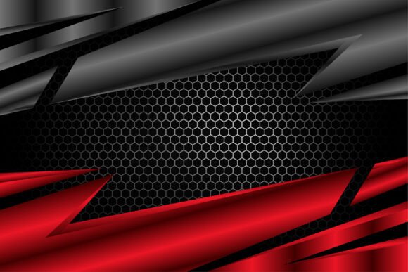 Red Black Horizontal Background: A Bold Design Asset