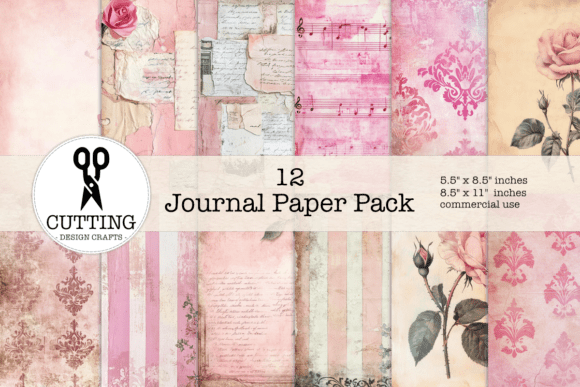Rediscovering Charm: Vintage Junk Journal Papers for Modern Creators