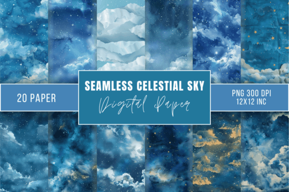 Unlocking the Cosmos: A Guide to the Celestial Sky Digital Paper Bundle